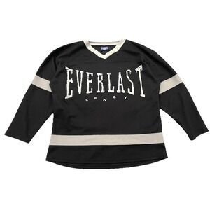 Coney Island Picnic x Everlast Hockey Jersey Men's Large Black